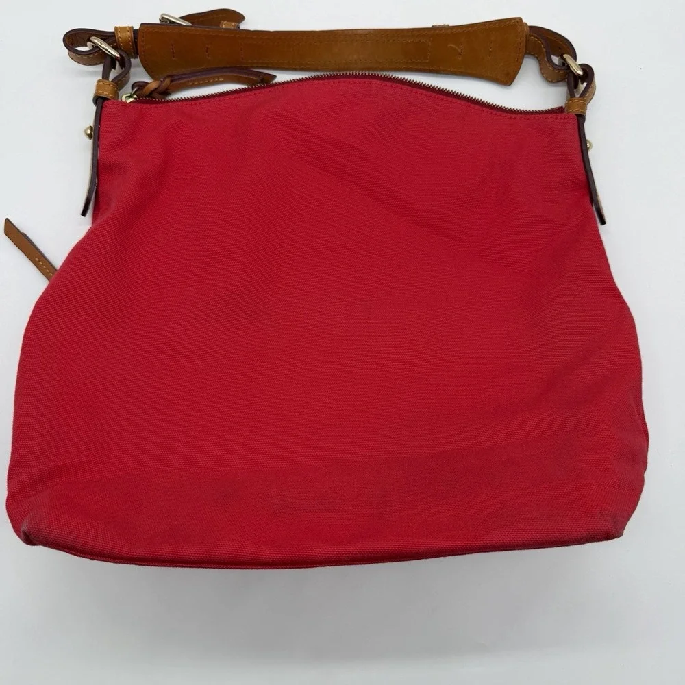 Dooney & Bourke Women's Medium Crossbody Red Hobo Shoulder Bag - Picture 2 of 7